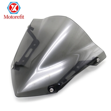 RTS MT07 Motorcycle Front Windshield - Reinforced Plastic for Yamaha MT-07/FZ-07 (2018-2020)