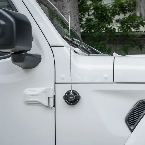 CNC Aluminum Antenna Base Cover for Jeep Wrangler JK (2007-2017)