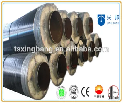 rockwool material insulated for high temperature steam insulation pipe