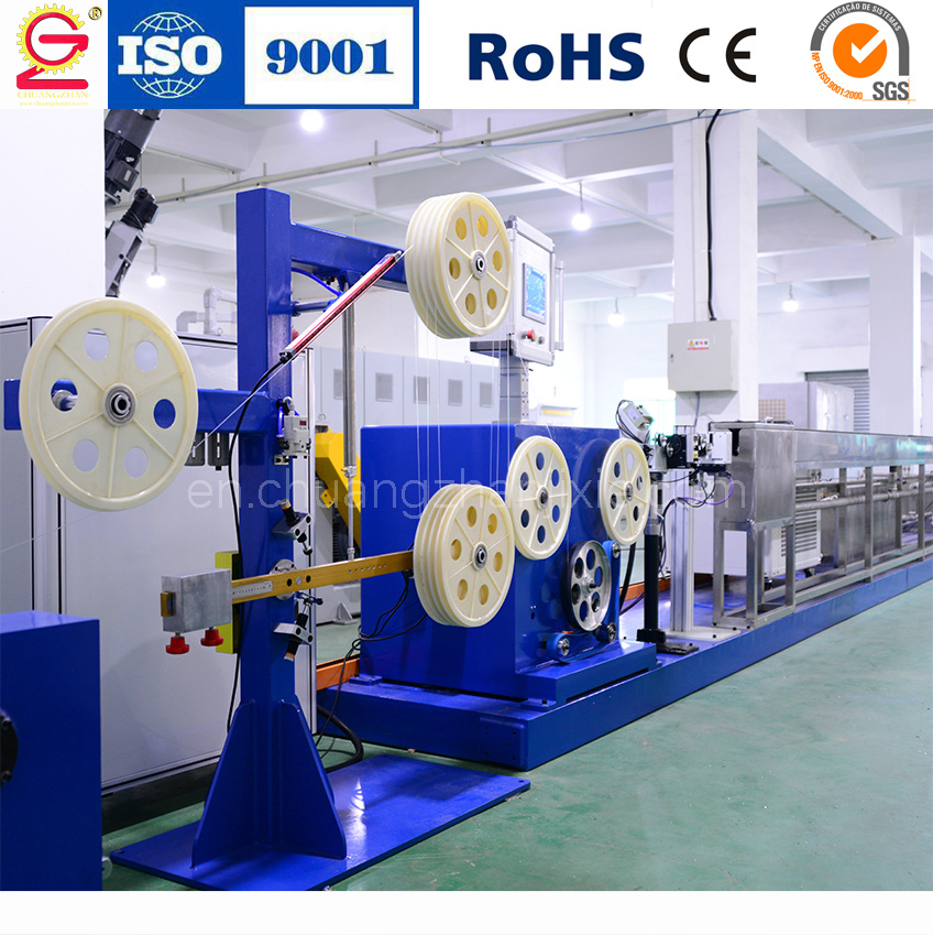 loose tube fiber extrusion line