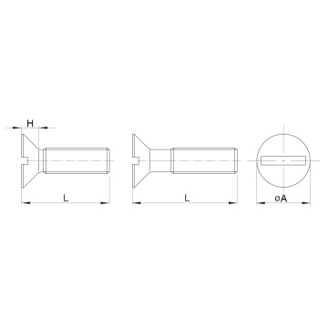 Acionamento de parafuso de máquina padrão BS450 F Head