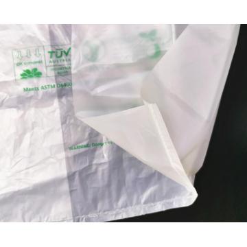 EN13432 Bolsas de plástico compostables para supermercados