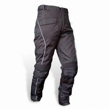 Motorcycle Pants with Removable Insulation and 80g Padding, Water-resistant