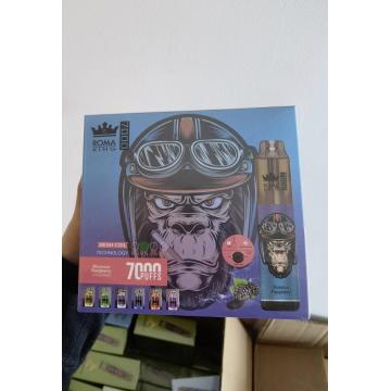 Roma King 7000 Puffs Vape jetable en gros