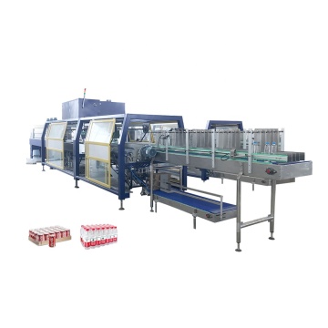 Automatischer Schrumpffilm -Wickelmaschine für Wasser in Flaschen - PE Shrink Film Packer