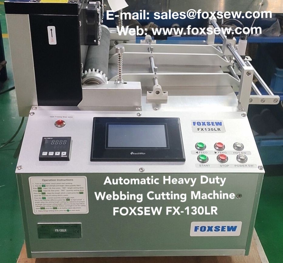 Automatic Webbing Cutting Machine Fx 130lr Plus 1