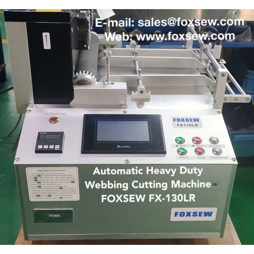 Heavy Duty Webbing Cutting Machine with hot knife