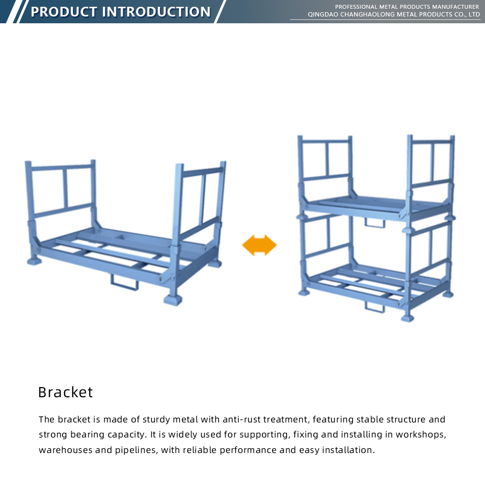 Multi-Tier Stackable Storage Rack for Warehouse X
