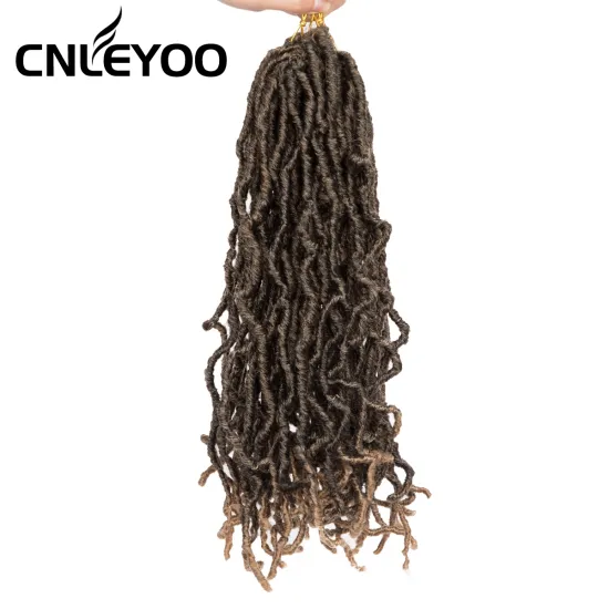 Wholesale New 14 Inch Short Faux Loc Cheap 21 Roots Nu Lock Pre-Looped Braids Crochet Hair For Gifts