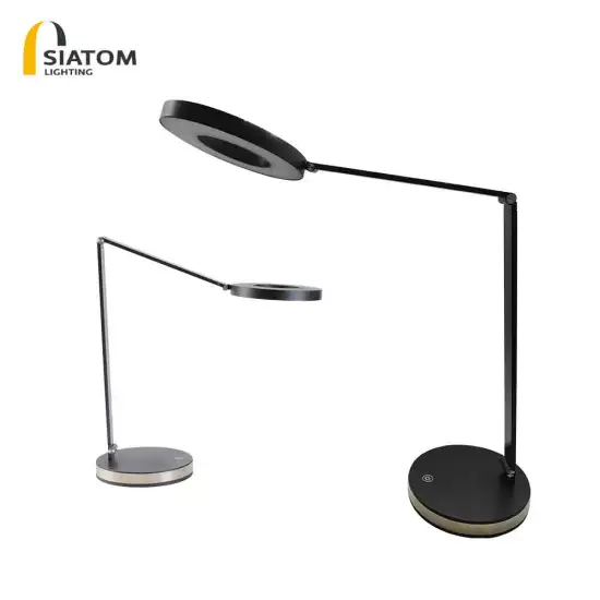 Touch Control Indoor Eye-Protective LED Table Lamp for Bedroom, Living Room, and Bar