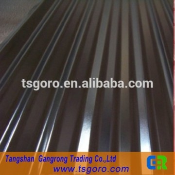 colorful corrugated steel sheet/coil for roofing application