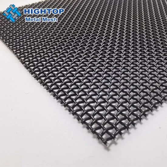 High-Quality Durable Black Aluminum Alloy Epoxy Coated Wire Mesh for Robust Window Protection