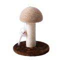 Mushroom Tall Cat Scratcher and Interactive Toy
