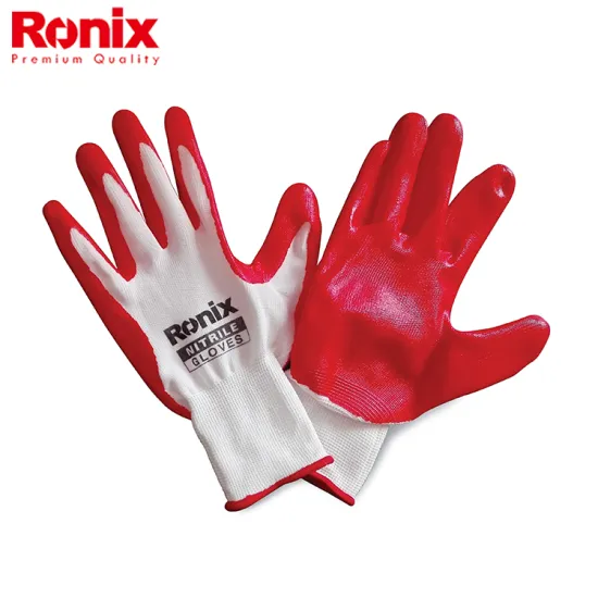 RONIX Top Quality Impact Protective Mechanic Gloves for Oil and Gas Industries Non-Slip Gloves / Safe GLOVES RH-9110