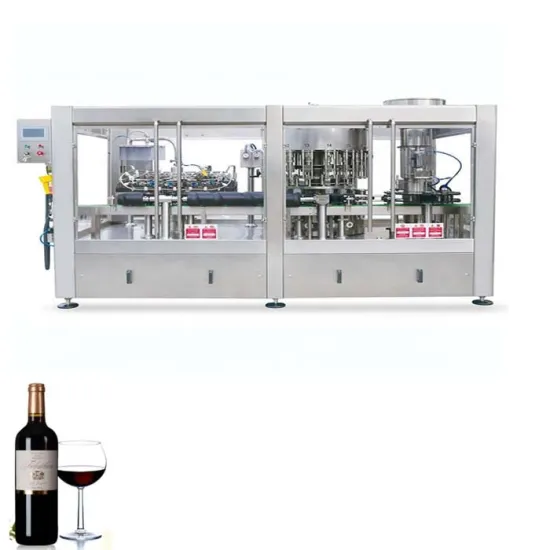 Wine and Vodka Bottling and Filling Machines