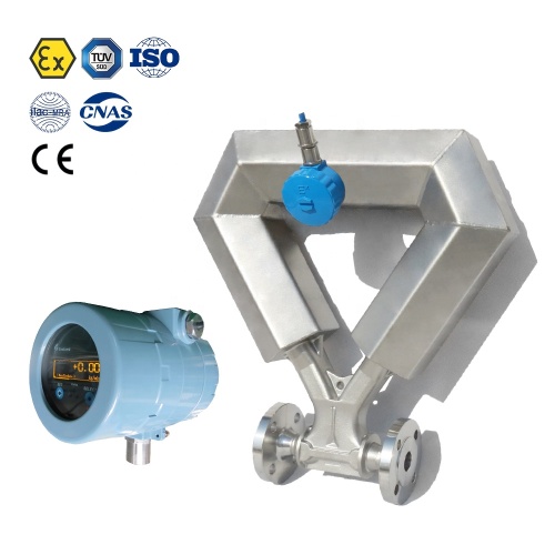  Flowmeter ATEX CE approved Coriolis mass flow metre Factory