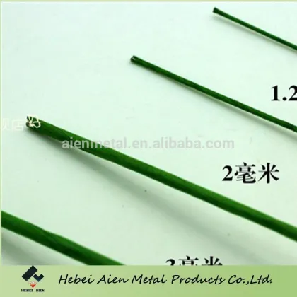 floral paper coated wire ,flower paper coated wire