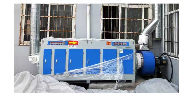 UV light oxygen purifier waste gas treatment equipment