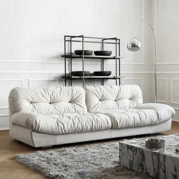 Modern White Sofas for Home and Living Room Leisure