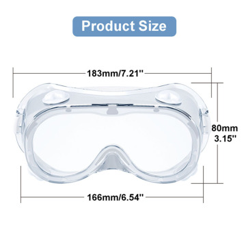 Óculos de proteção de vidro confortável mosaico silicone à prova de água