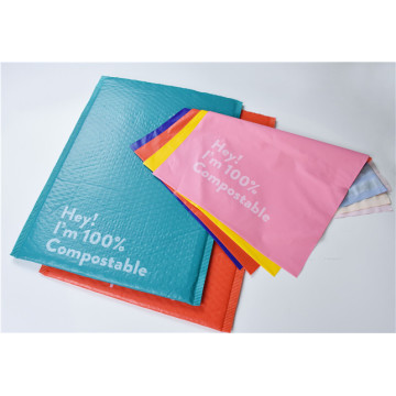 Wholesales custom compostable mailer bag with bubble