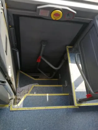 Yutong brand used bus with AC