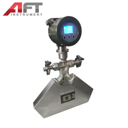 High Accuracy Industrial Asphalt Hydraulic Oil Coriolis Mass Flowmeter DN3-DN150