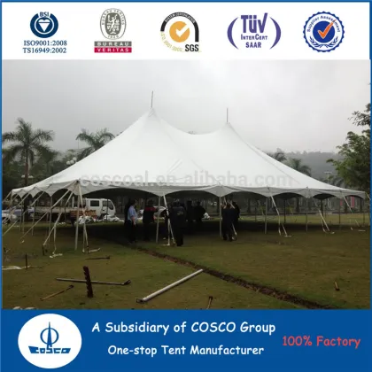 Peg n Pole marquee for event party