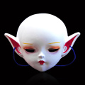 Máscara de cosplay de PVC de fada elfo chinês