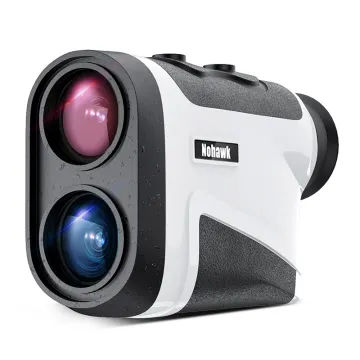 High-Precision 2000M Slope Mode Golf Rangefinder: Portable, Hunting Handheld Laser Range Finder with Rechargeable Battery