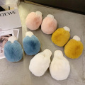 Women Faux Fur Slides House Slippers