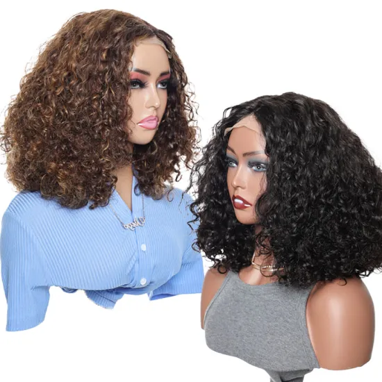 180% density transparent lace wig 100%virgin Brazilian hair pre plucked  T part  Human hair lace front wig for black women