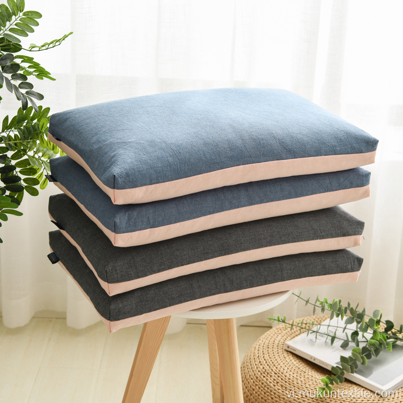 Bolster Cuscino Meditazione Upholstered với kiều mạch