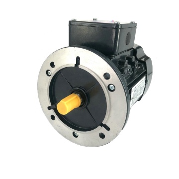 SMC Y2 Series AC Drum Motor YS7124 - 370W Asynchronous Motor with Flange for EDM Wire Cutting Machines