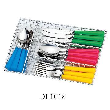 Colorful handle stainless steel flatware