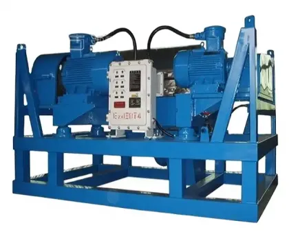 China Oilfield Mud Solid Control System: Horizontal Centrifuge for Waste Oil Separation