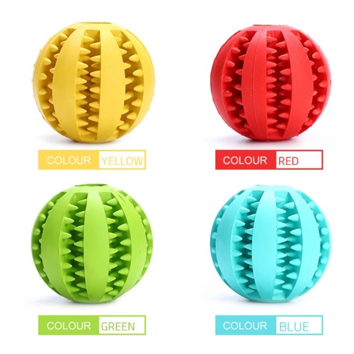 Dog Teeth Cleaning Toy Ball Silicone Pet Ball