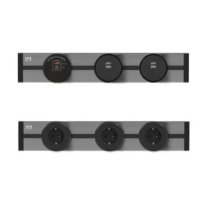 Biqio Hidden Embedded Track Socket Recessed Rail Sockets