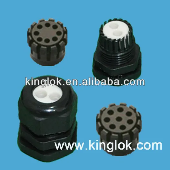 Metric Plastic Cable Gland With-apertured IP68 Plastic Cable Glands