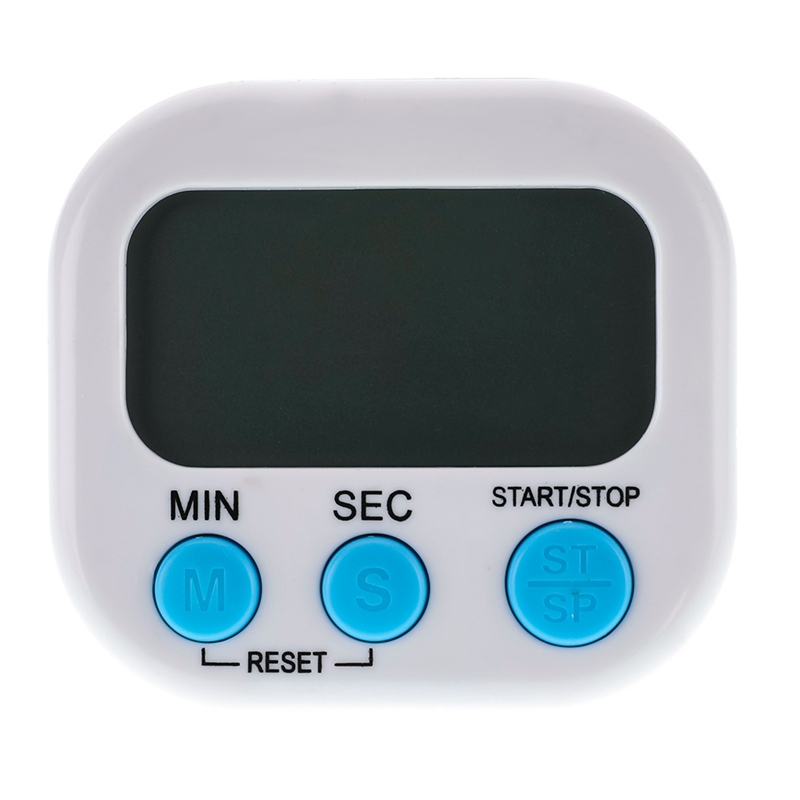 1pc Magnetic LCD Digital Timer Countdown Timer Alarm with Stand Kitchen Timer for Cooking Baking Timer Sports Games Alarm Clock