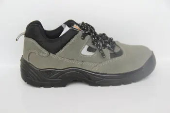 Anti-odor Swede Leather Safety Shoes MS-306