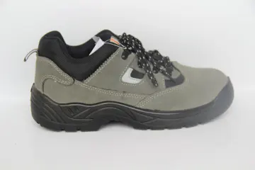 Anti-odor Swede Leather Safety Shoes MS-306