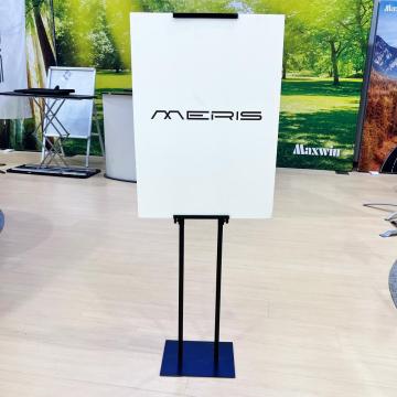 poster advertising double side floor standing sign