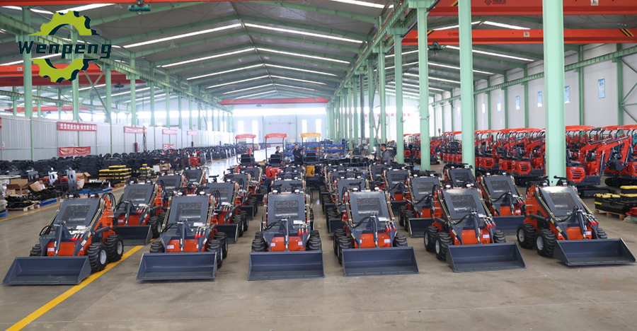 Mini Wheel Skid Steer Loader Factory