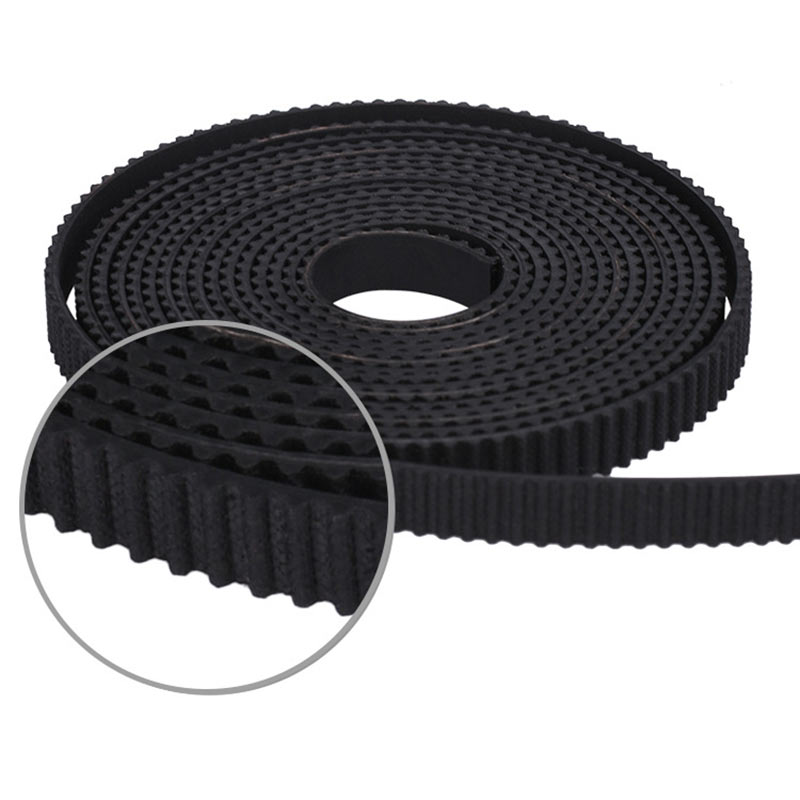 3D Printer Parts 10M GT2 Synchronous Timing Belt Wide 6mm 2GT-6mm for 3D Printer RepRap Mendel 2GT Belts Pulley Accessories