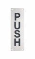 Push-push-pull rostfritt stål dörrhandtag