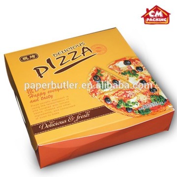 Custom printing brown kraft pizza box manufacturer