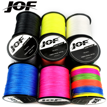 JOF 500M PE Braided Fishing Line 8 Strands for Carp Fishing (18-88LB)