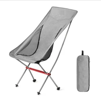 7075 Aluminum Frame Foldable Camping Chair: Lightweight and Portable Outdoor Furniture for Moon Camping and Other Adventures