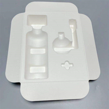 Kompostierbare Bagasse -Glasfaser -Weinverpackungseinsatz